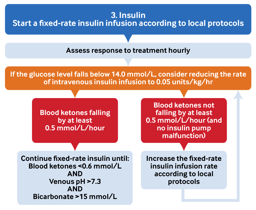 Management of diabetic ketoacidosis 3. Insulin