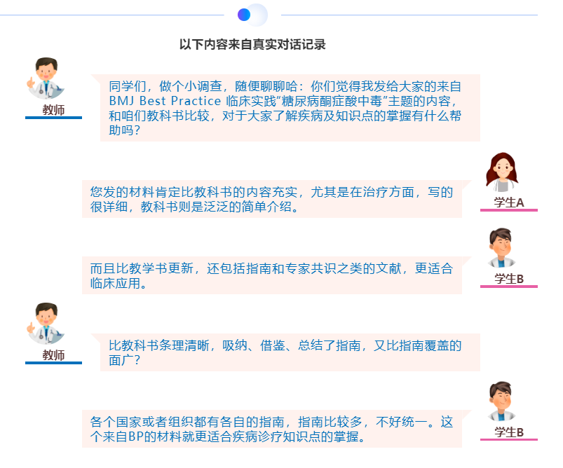 用户来鸿 将 Bmj Best Practice 临床实践 应用于临床教学卓有成效 Bmj Best Practice