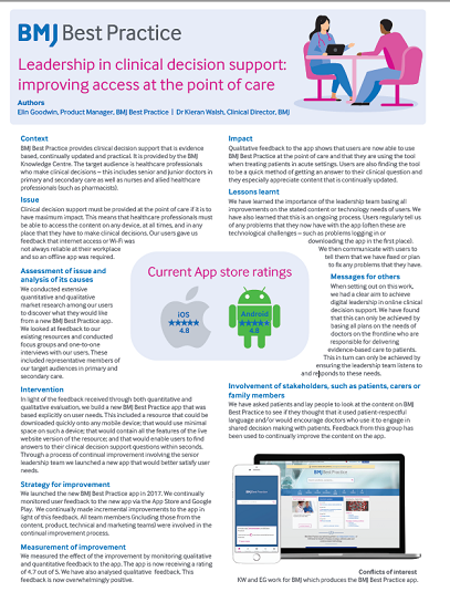 Poster Image | BMJ Best Practice